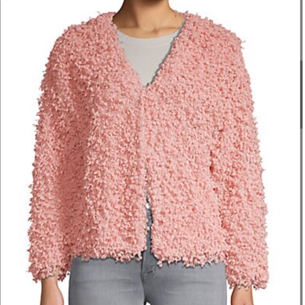 Stellah Pink Cropped Jacket- Large